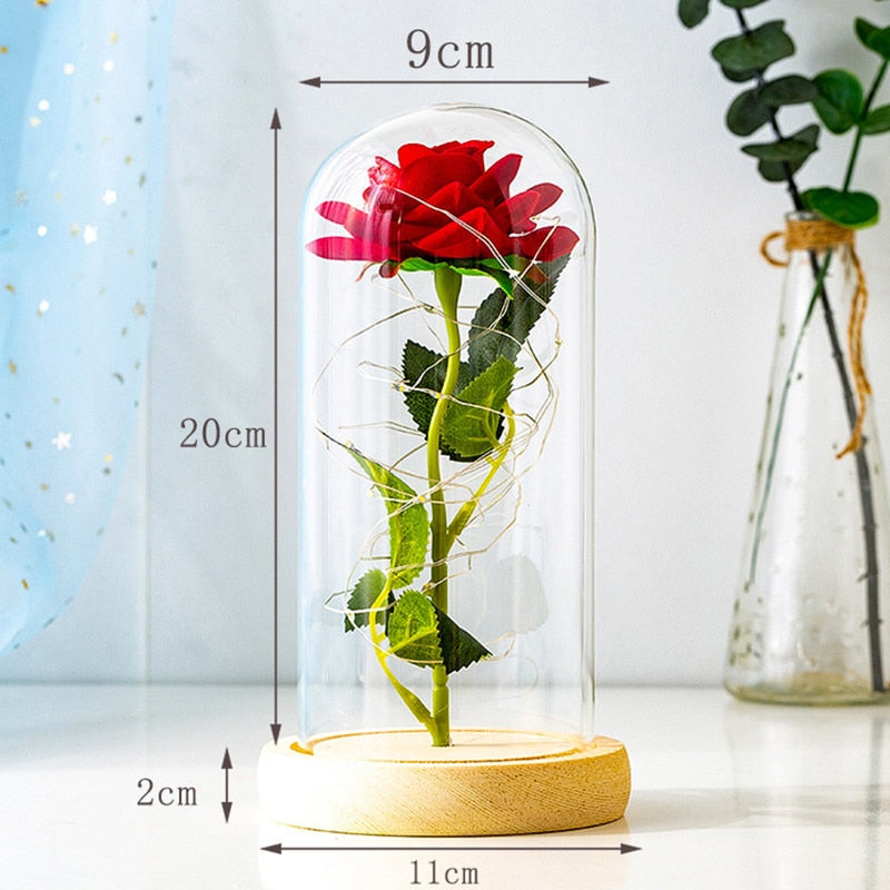 LED Enchanted Galaxy Rose - Kandy's Gadgets