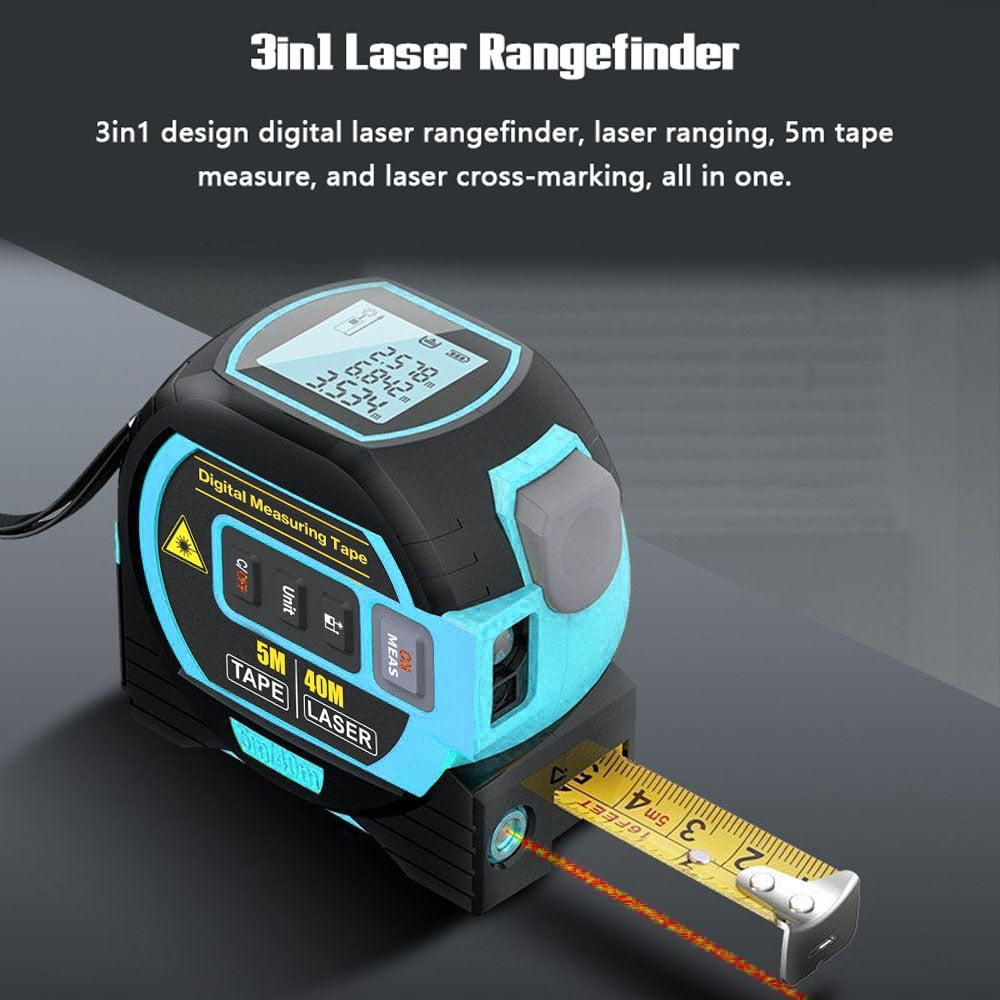 NEOHEXA™ - 3 In 1 Laser Tape Measure - Kandy's Gadgets