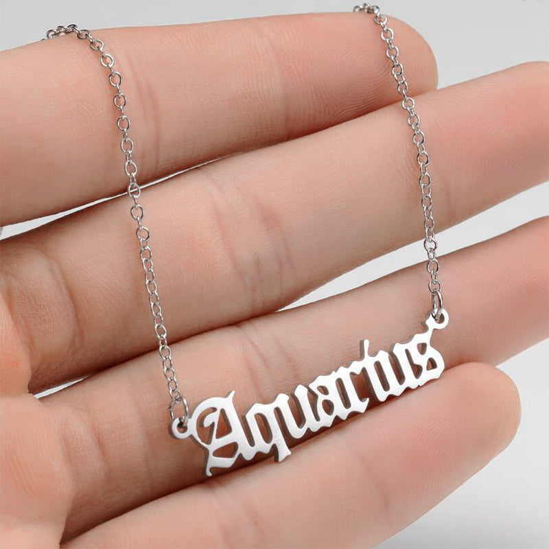 Zodiac Sign Necklace - Kandy's Gadgets