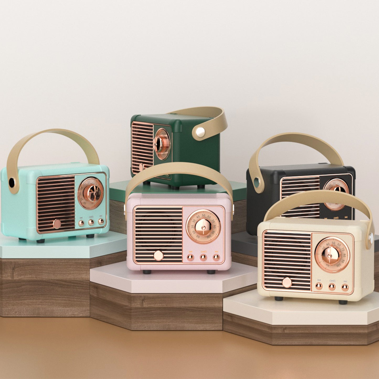 Retro Bluetooth Speaker - Kandy's Gadgets