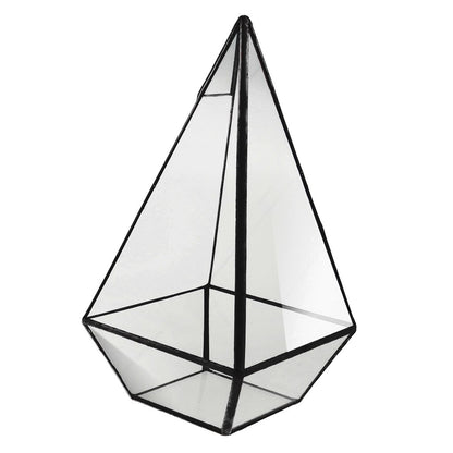 Pyramid Glass Terrarium - Kandy's Gadgets