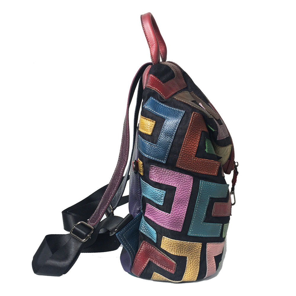 Leather Backpack - Kandy's Gadgets