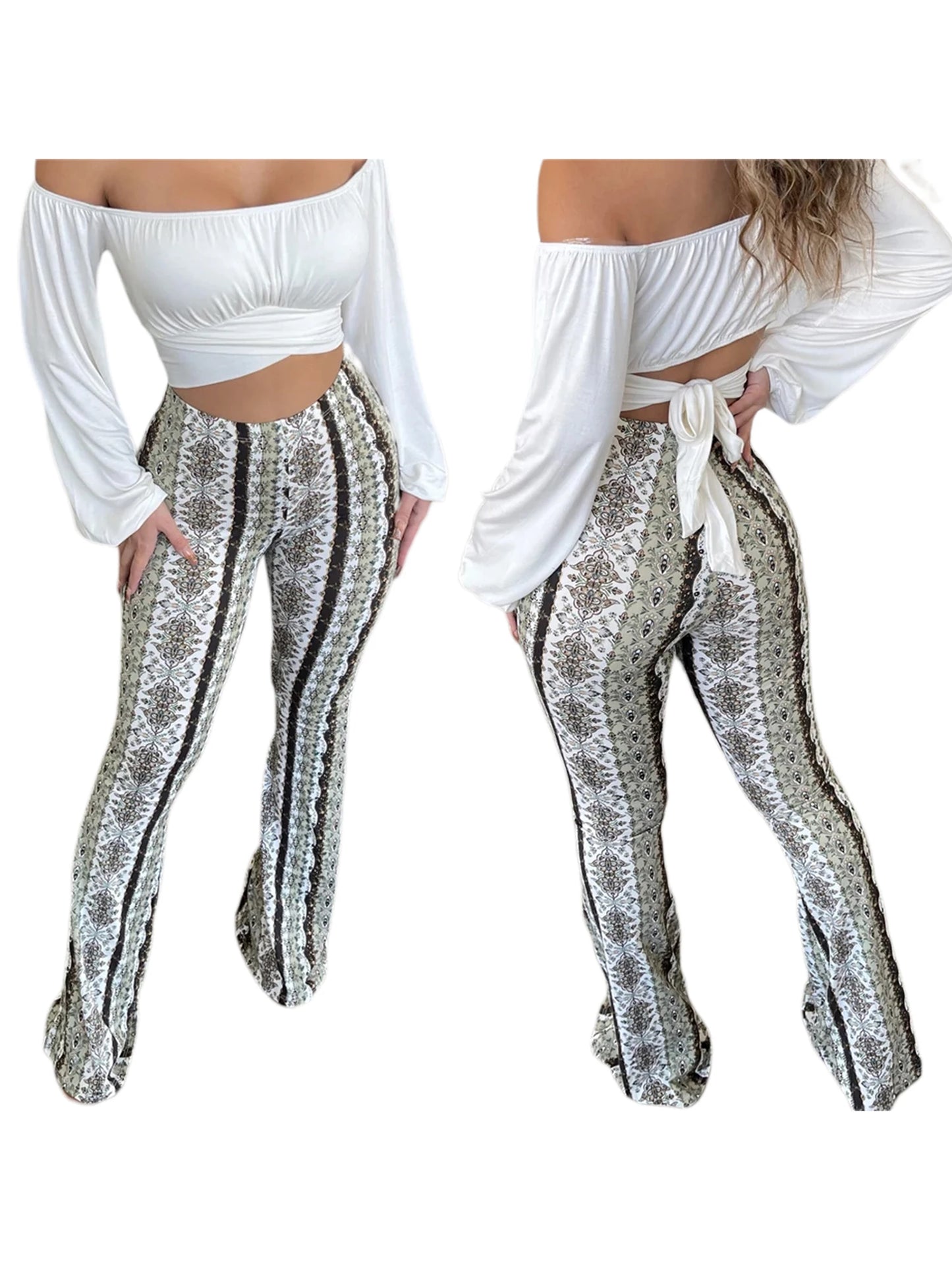 Women's  Flare Pants - Kandy's Gadgets